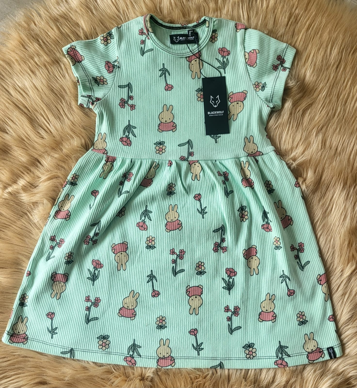 Rose Print Dress